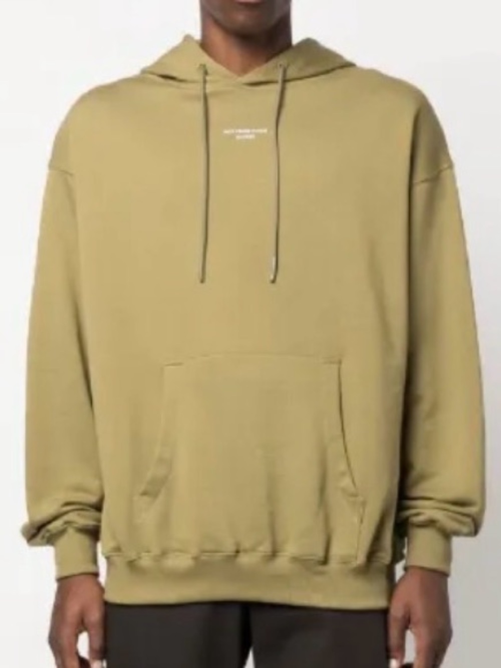 Drôle de Monsieur “Not From Paris Madame” Oversized Hoodie | Size Medium